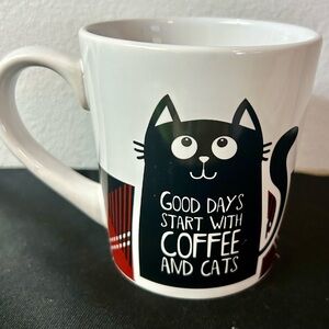 “Good days start with coffee and Cats” Marketplace Mug